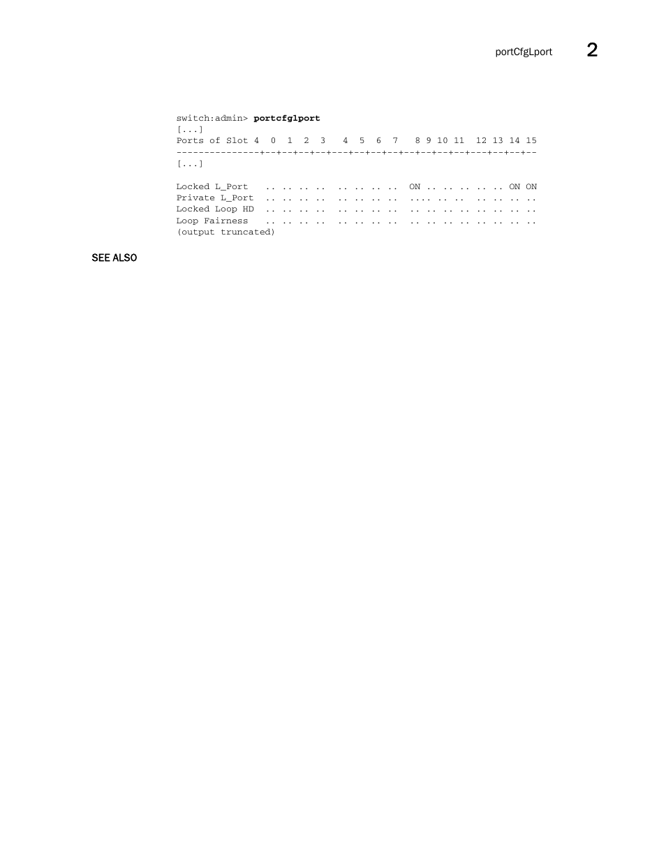 Brocade Fabric OS Command Reference (Supporting Fabric OS v7.3.0) User Manual | Page 799 / 1274