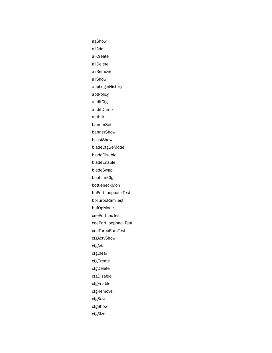 Brocade Fabric OS Command Reference (Supporting Fabric OS v7.3.0) User Manual | Page 8 / 1274