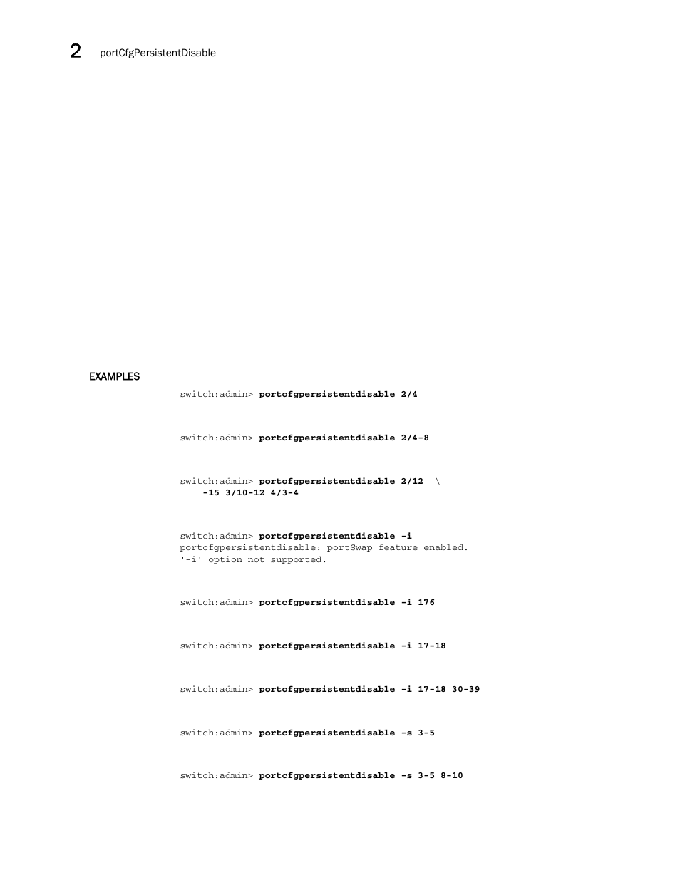 Brocade Fabric OS Command Reference (Supporting Fabric OS v7.3.0) User Manual | Page 812 / 1274