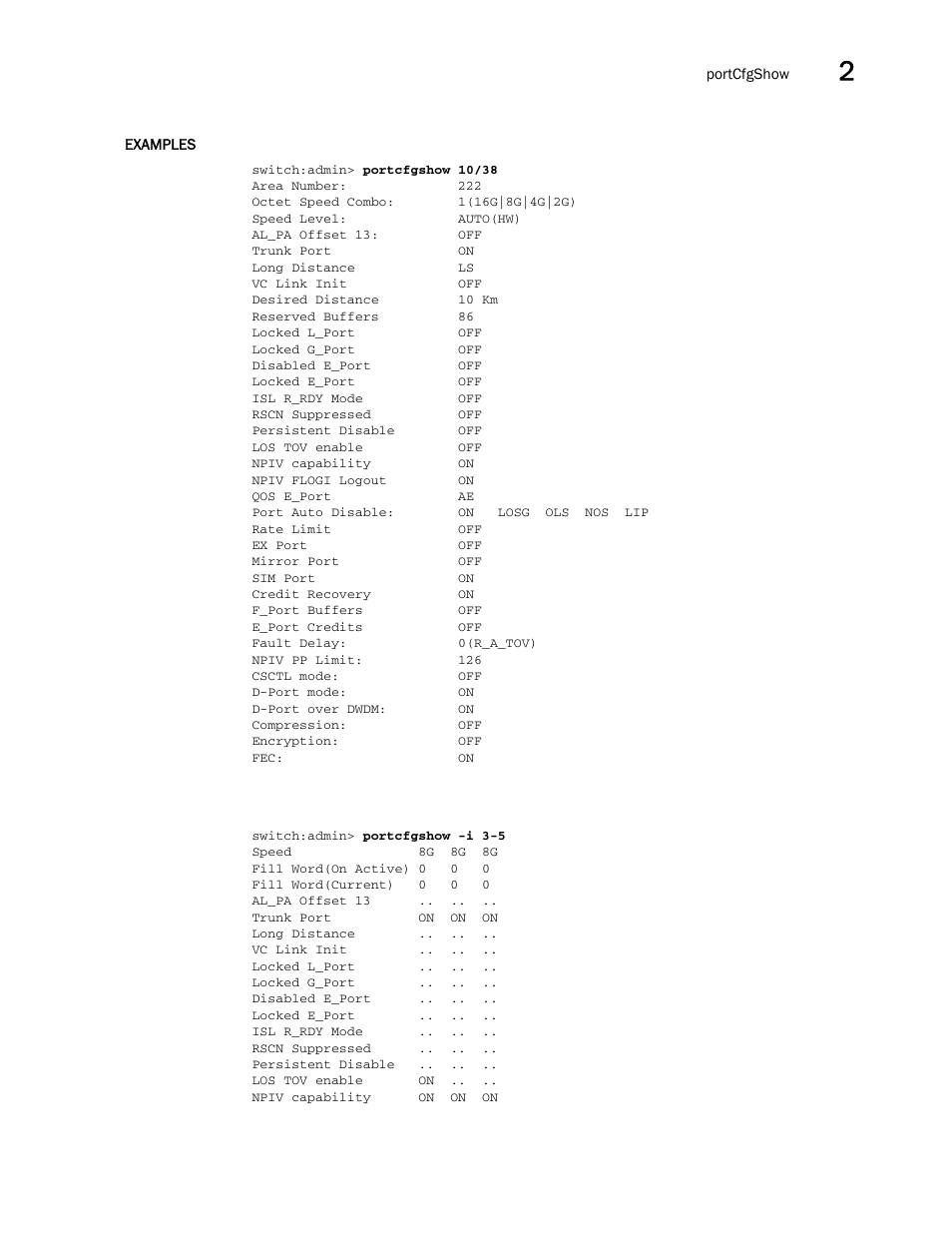Brocade Fabric OS Command Reference (Supporting Fabric OS v7.3.0) User Manual | Page 825 / 1274