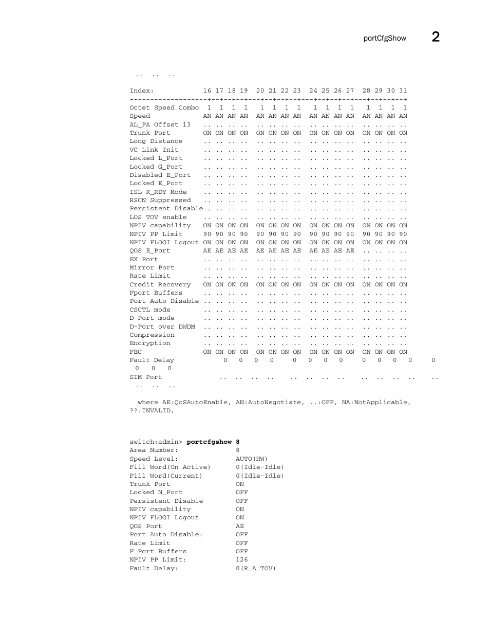 Brocade Fabric OS Command Reference (Supporting Fabric OS v7.3.0) User Manual | Page 827 / 1274