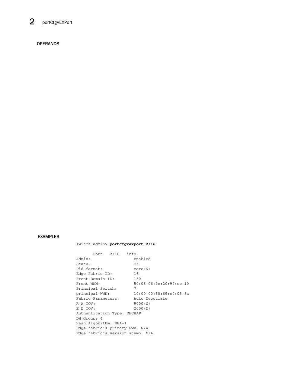 Brocade Fabric OS Command Reference (Supporting Fabric OS v7.3.0) User Manual | Page 836 / 1274