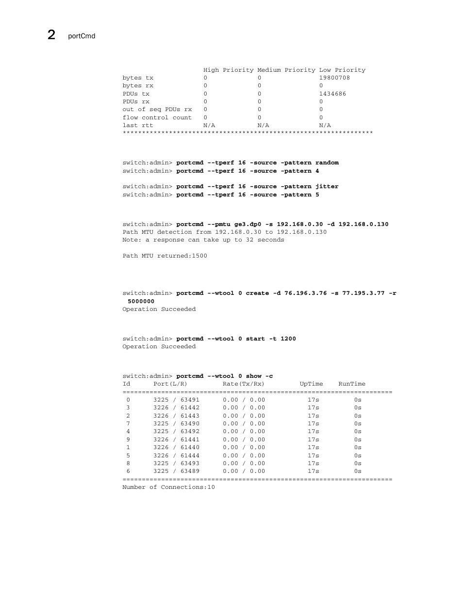 Brocade Fabric OS Command Reference (Supporting Fabric OS v7.3.0) User Manual | Page 846 / 1274