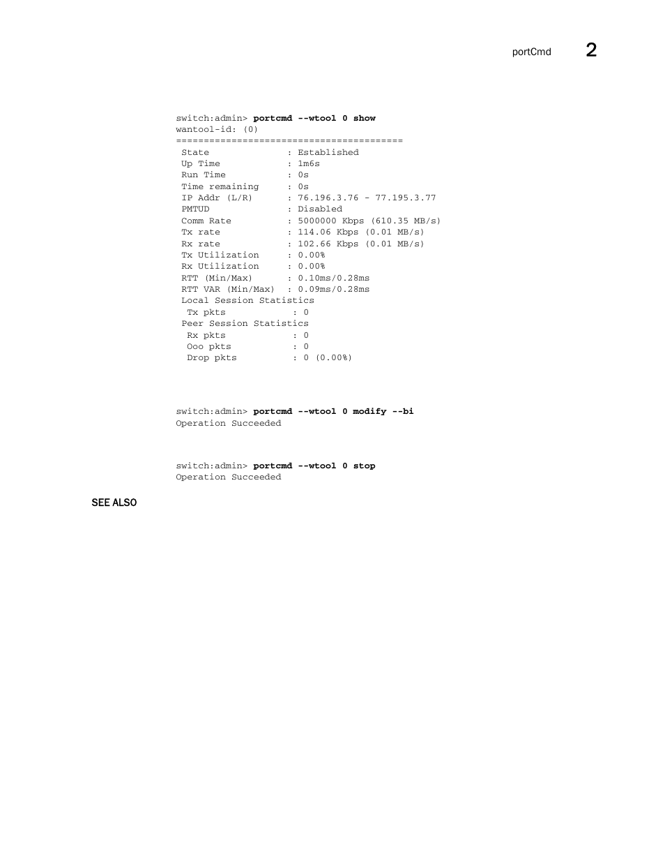 Brocade Fabric OS Command Reference (Supporting Fabric OS v7.3.0) User Manual | Page 847 / 1274