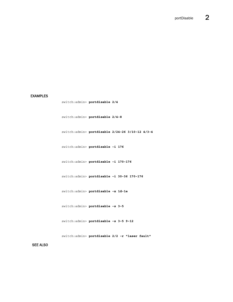 Brocade Fabric OS Command Reference (Supporting Fabric OS v7.3.0) User Manual | Page 851 / 1274