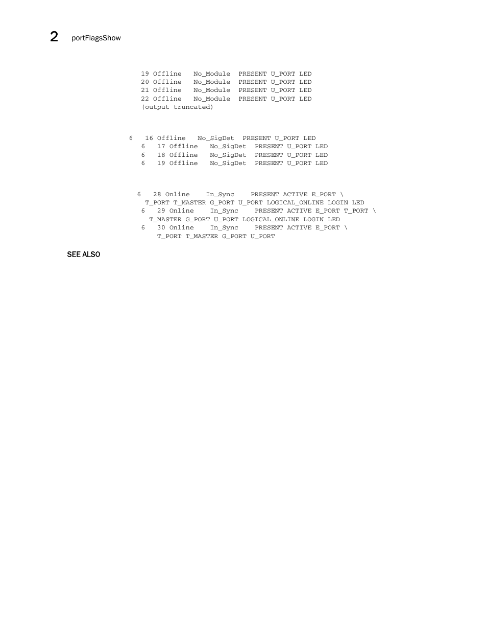 Brocade Fabric OS Command Reference (Supporting Fabric OS v7.3.0) User Manual | Page 870 / 1274