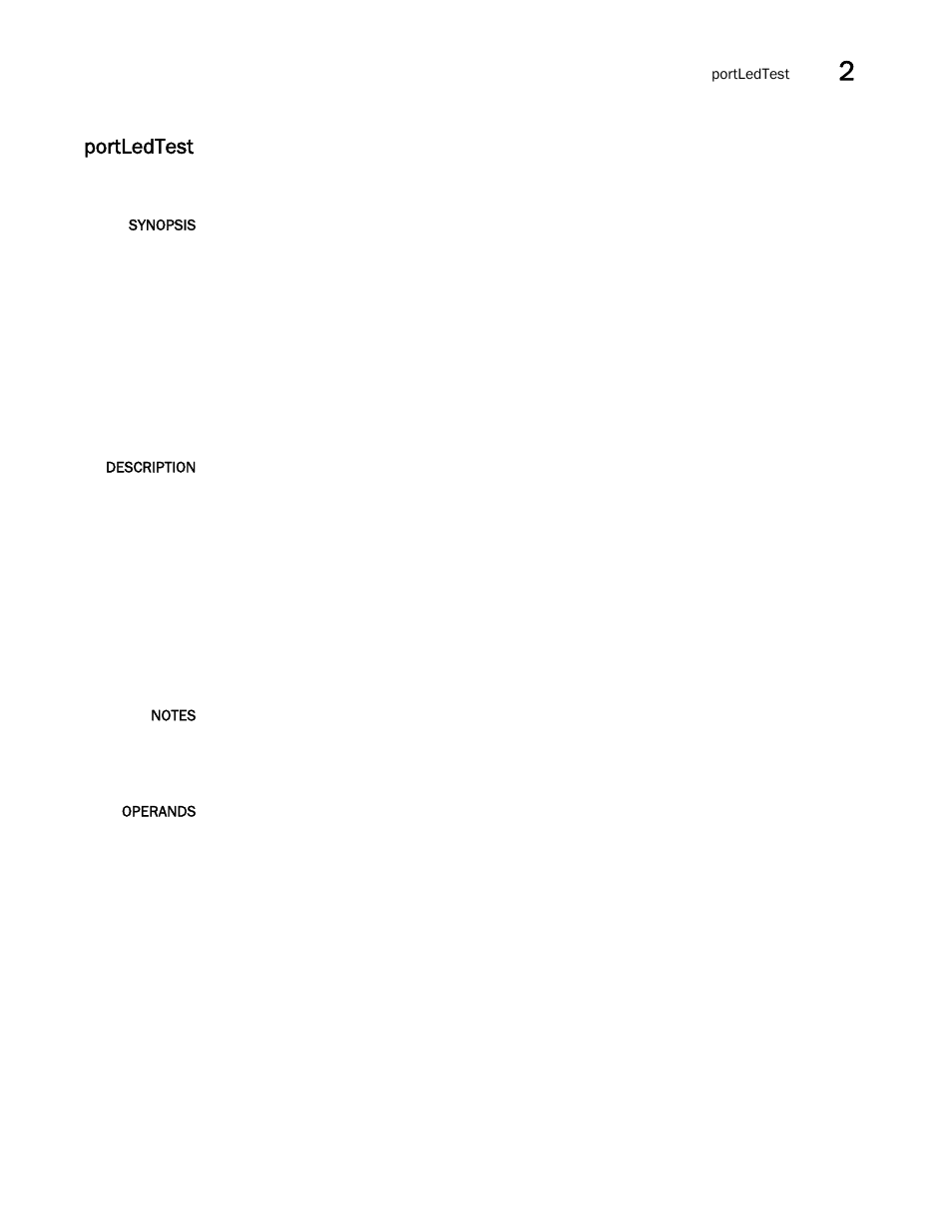 Portledtest | Brocade Fabric OS Command Reference (Supporting Fabric OS v7.3.0) User Manual | Page 871 / 1274