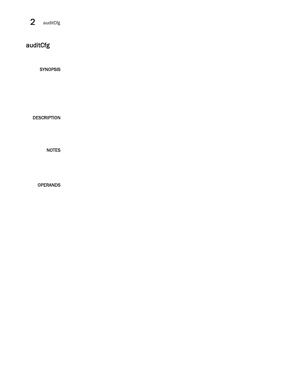 Auditcfg | Brocade Fabric OS Command Reference (Supporting Fabric OS v7.3.0) User Manual | Page 88 / 1274