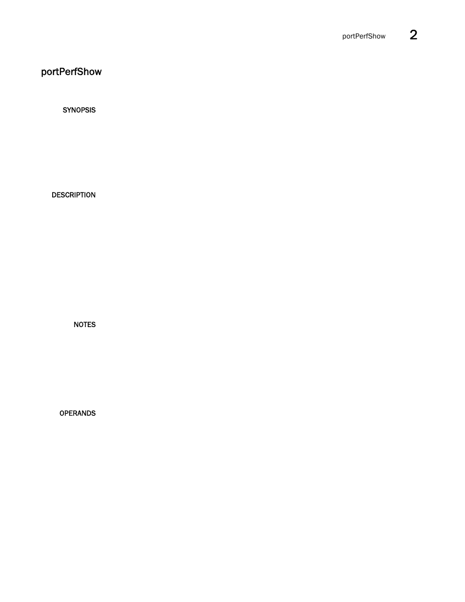 Portperfshow | Brocade Fabric OS Command Reference (Supporting Fabric OS v7.3.0) User Manual | Page 907 / 1274