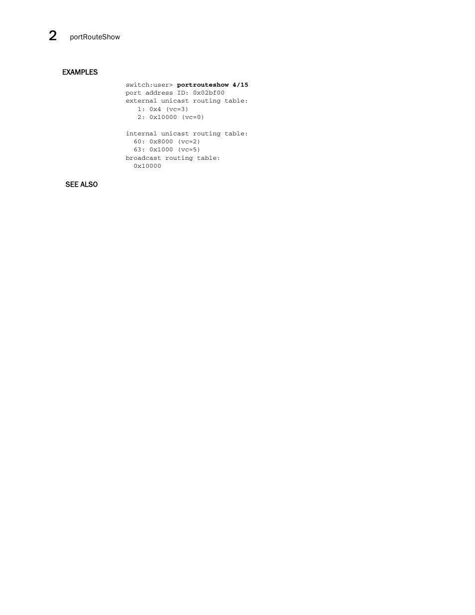 Brocade Fabric OS Command Reference (Supporting Fabric OS v7.3.0) User Manual | Page 912 / 1274