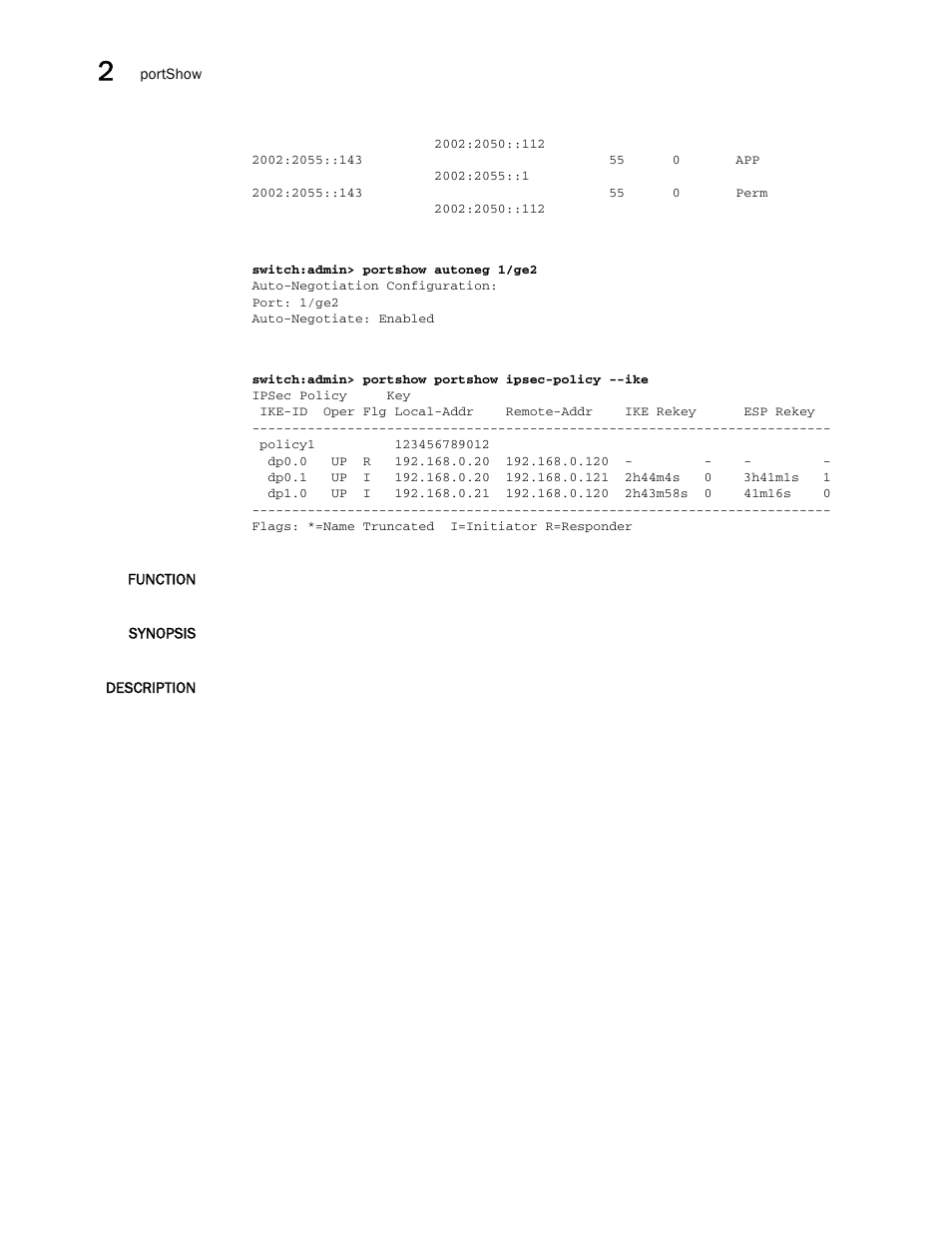 Brocade Fabric OS Command Reference (Supporting Fabric OS v7.3.0) User Manual | Page 926 / 1274