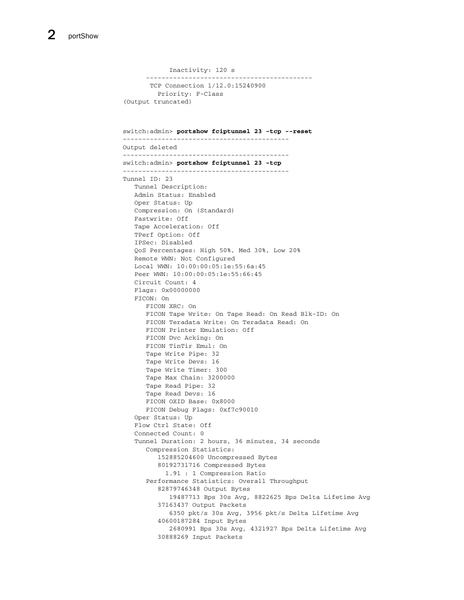 Brocade Fabric OS Command Reference (Supporting Fabric OS v7.3.0) User Manual | Page 936 / 1274