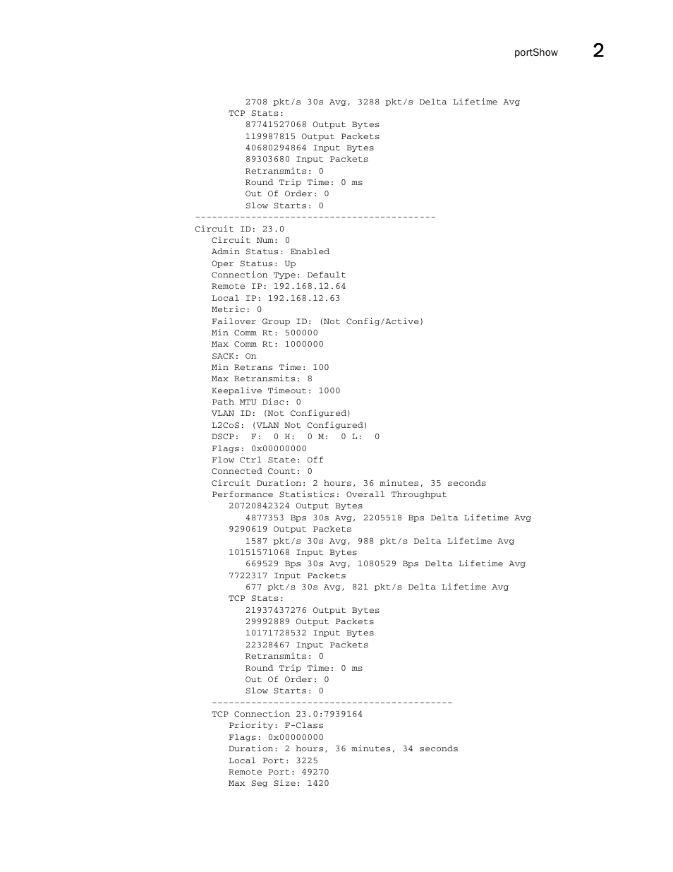 Brocade Fabric OS Command Reference (Supporting Fabric OS v7.3.0) User Manual | Page 937 / 1274