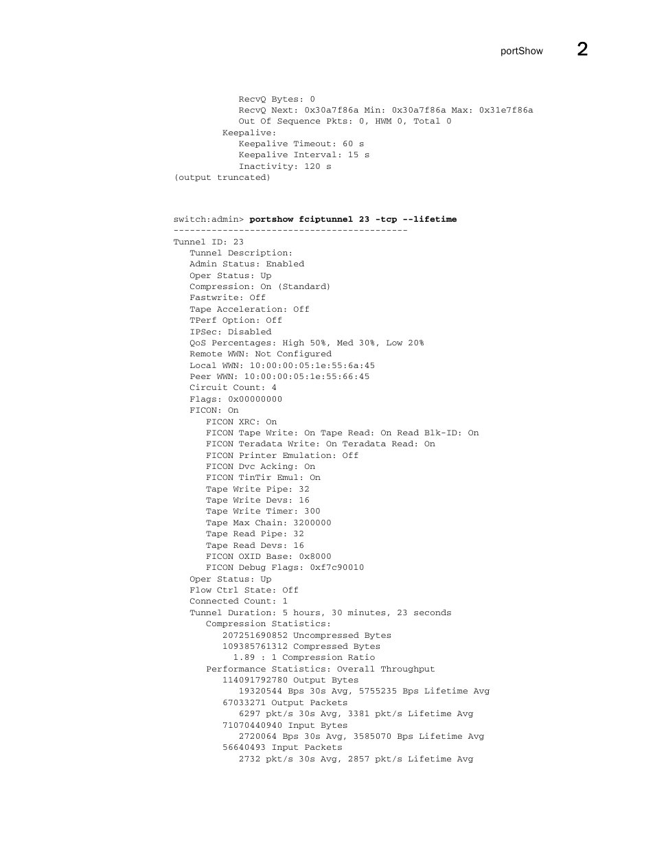 Brocade Fabric OS Command Reference (Supporting Fabric OS v7.3.0) User Manual | Page 939 / 1274