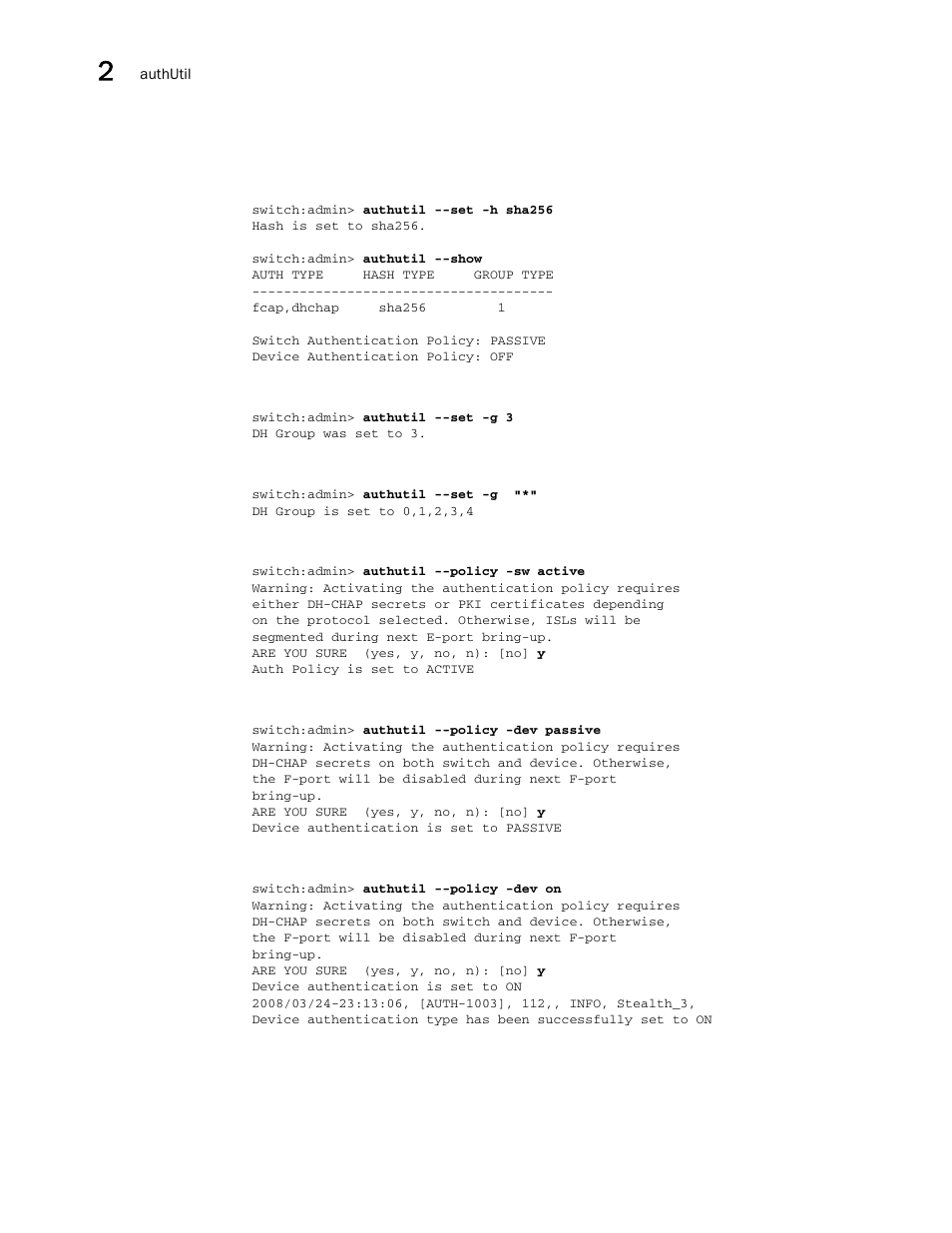 Brocade Fabric OS Command Reference (Supporting Fabric OS v7.3.0) User Manual | Page 94 / 1274