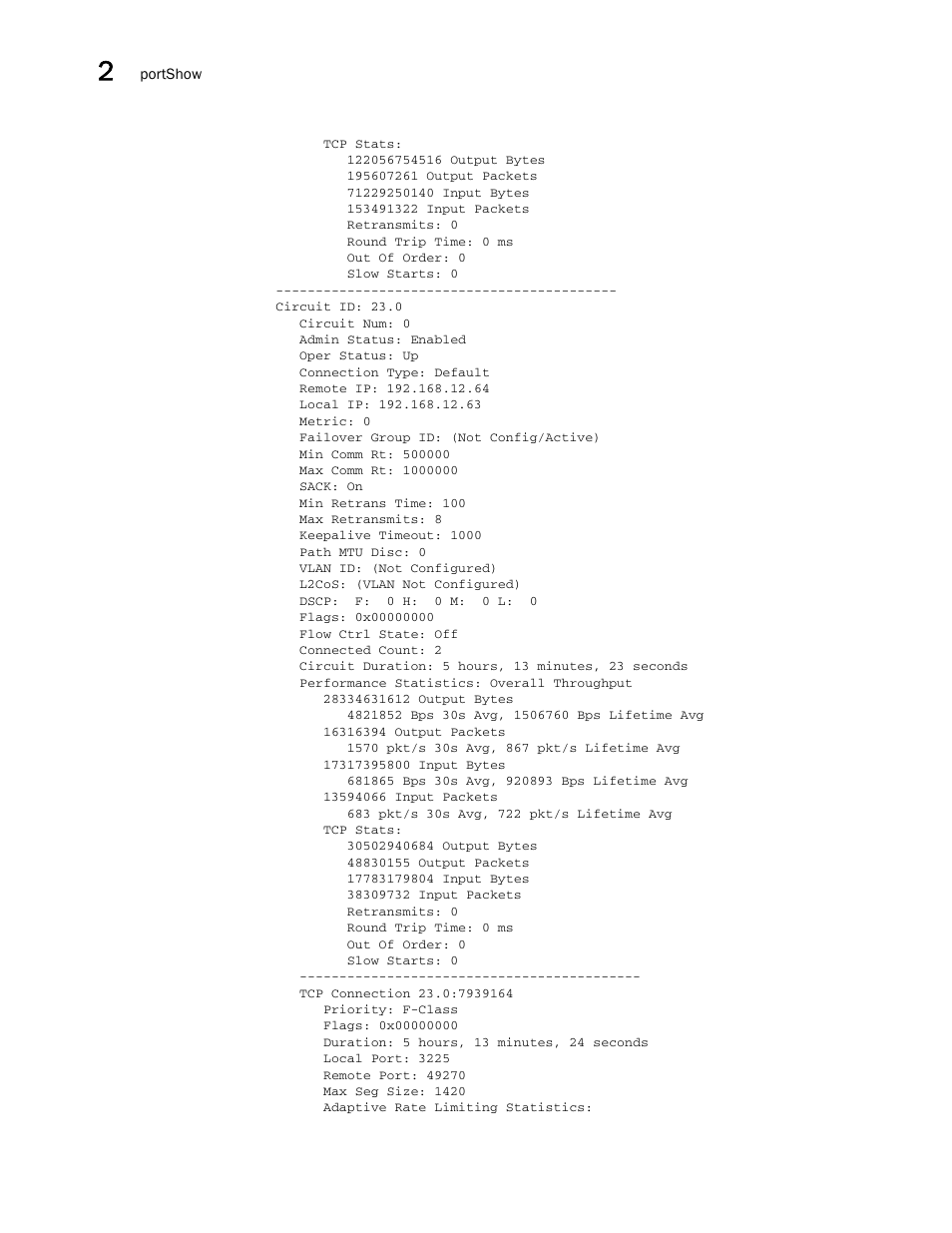 Brocade Fabric OS Command Reference (Supporting Fabric OS v7.3.0) User Manual | Page 940 / 1274