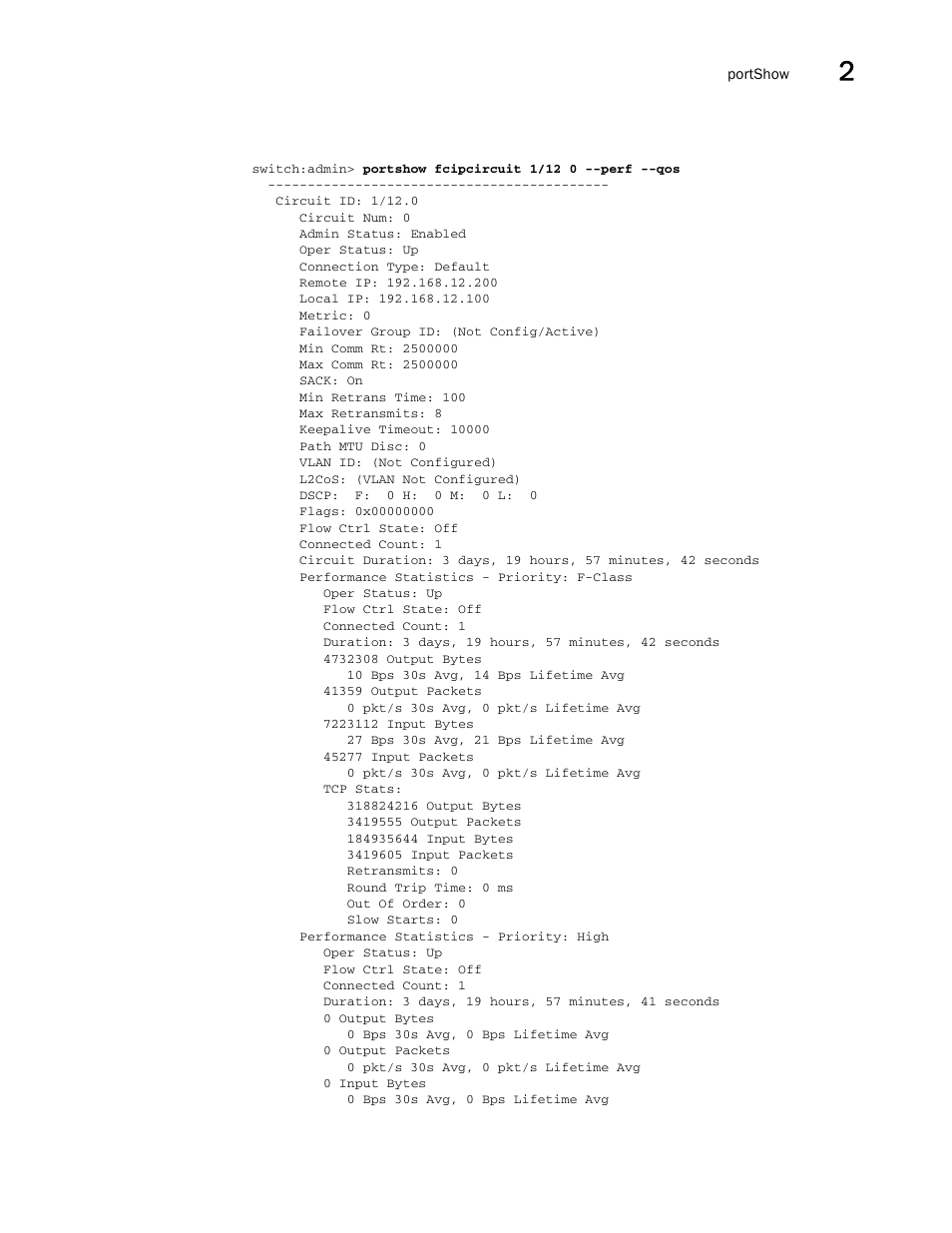 Brocade Fabric OS Command Reference (Supporting Fabric OS v7.3.0) User Manual | Page 949 / 1274