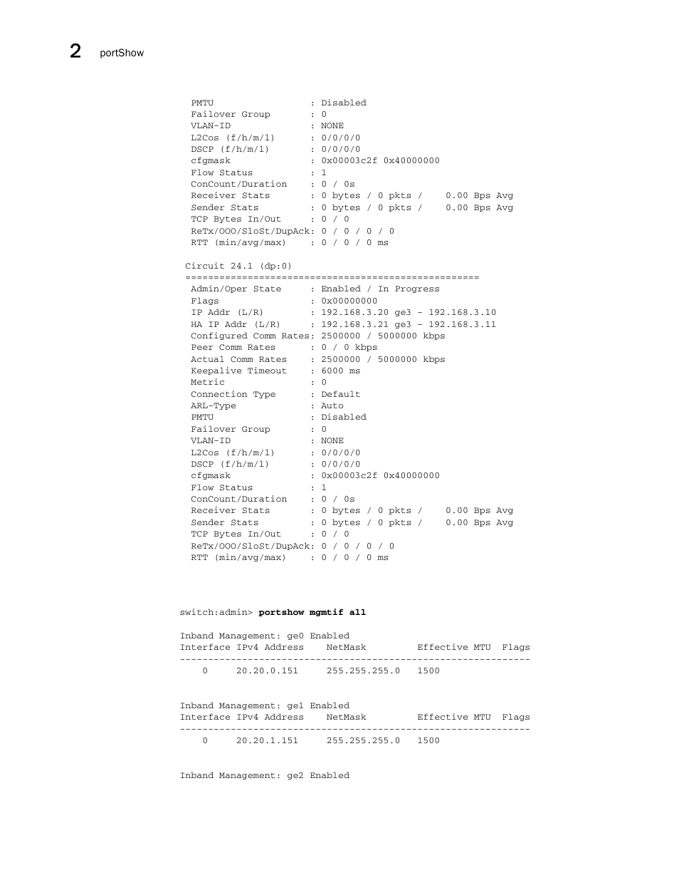 Brocade Fabric OS Command Reference (Supporting Fabric OS v7.3.0) User Manual | Page 952 / 1274