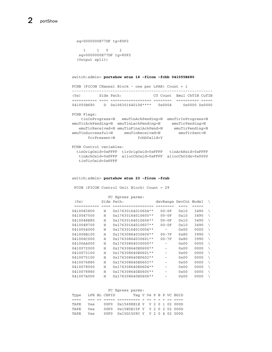 Brocade Fabric OS Command Reference (Supporting Fabric OS v7.3.0) User Manual | Page 956 / 1274