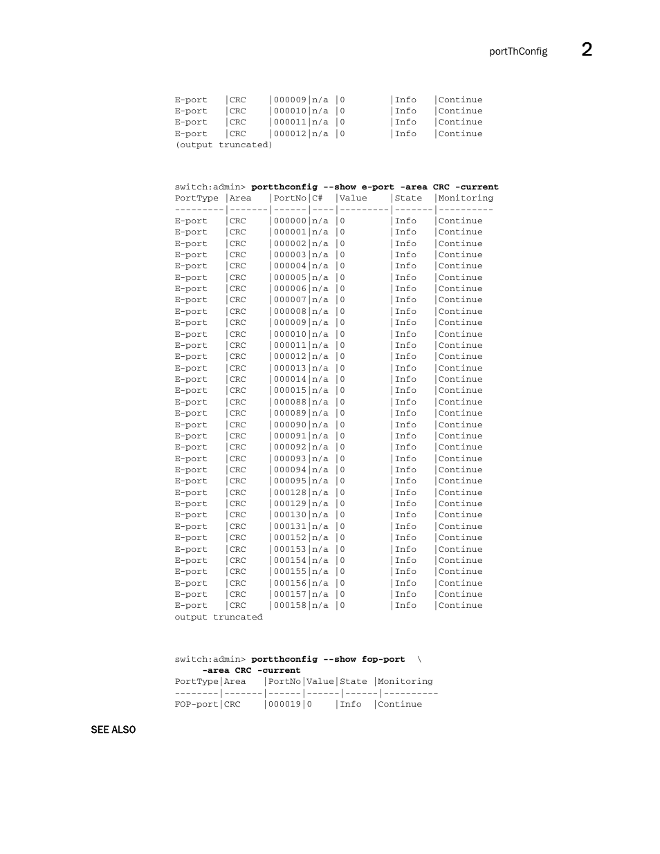 Brocade Fabric OS Command Reference (Supporting Fabric OS v7.3.0) User Manual | Page 997 / 1274