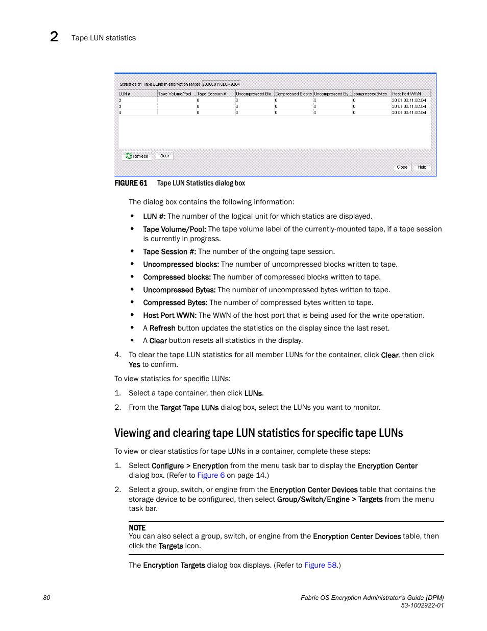 Figure 61 | Brocade Fabric OS Encryption Administrator’s Guide Supporting RSA Data Protection Manager (DPM) Environments (Supporting Fabric OS v7.2.0) User Manual | Page 100 / 332