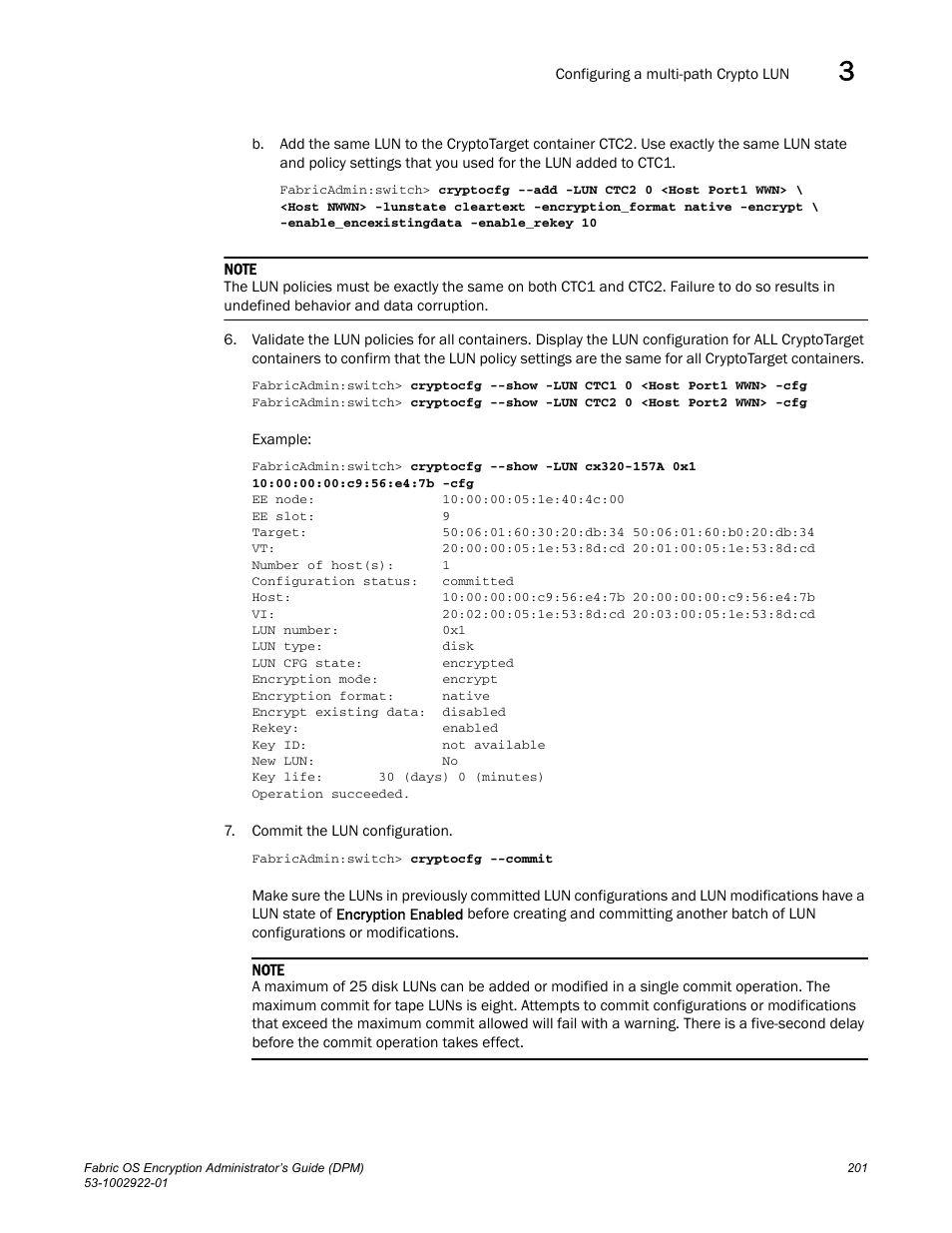 Brocade Fabric OS Encryption Administrator’s Guide Supporting RSA Data Protection Manager (DPM) Environments (Supporting Fabric OS v7.2.0) User Manual | Page 221 / 332