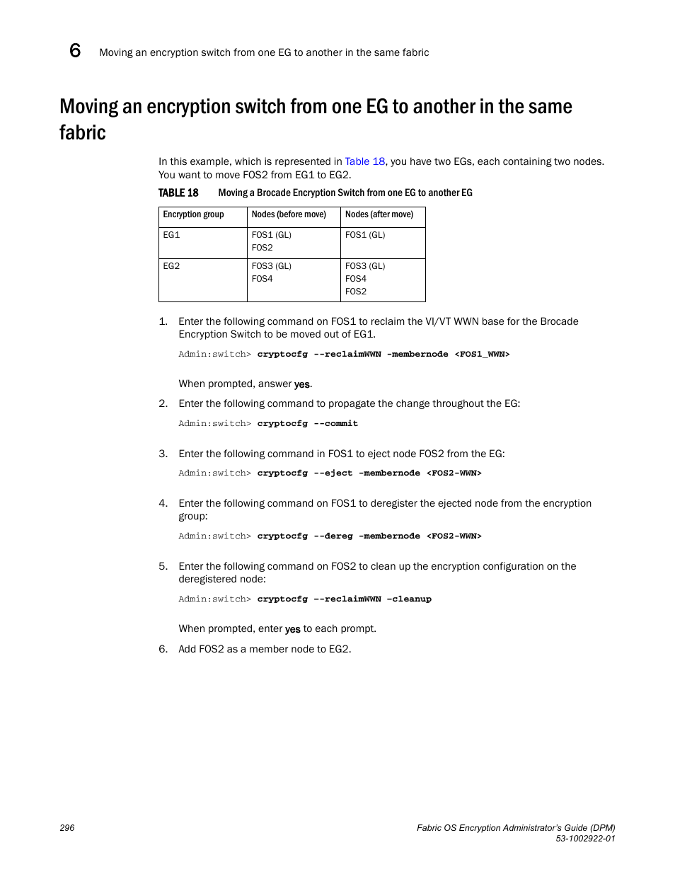 Brocade Fabric OS Encryption Administrator’s Guide Supporting RSA Data Protection Manager (DPM) Environments (Supporting Fabric OS v7.2.0) User Manual | Page 316 / 332