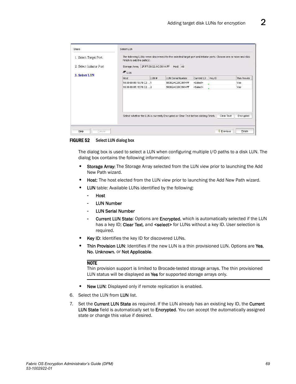 Figure 52 | Brocade Fabric OS Encryption Administrator’s Guide Supporting RSA Data Protection Manager (DPM) Environments (Supporting Fabric OS v7.2.0) User Manual | Page 89 / 332