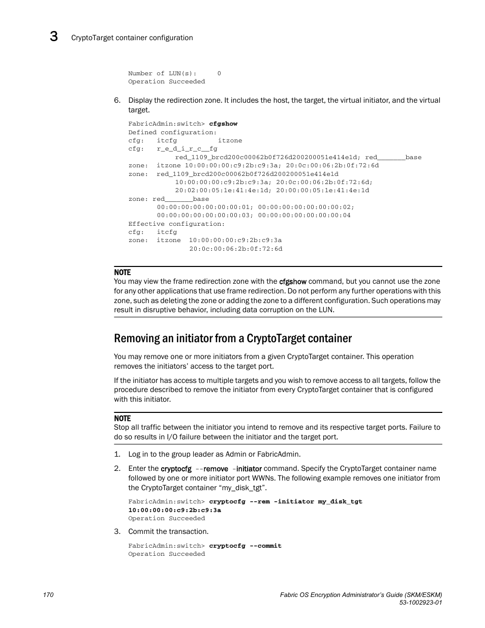 Brocade Fabric OS Encryption Administrator’s Guide Supporting HP Secure Key Manager (SKM) and HP Enterprise Secure Key Manager (ESKM) Environments (Supporting Fabric OS v7.2.0) User Manual | Page 190 / 324