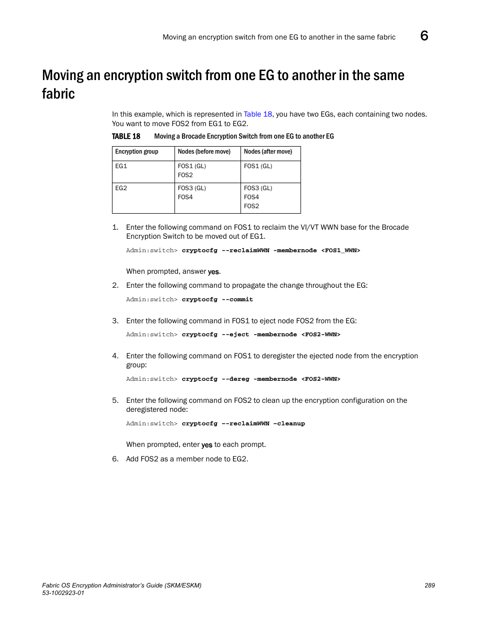 Brocade Fabric OS Encryption Administrator’s Guide Supporting HP Secure Key Manager (SKM) and HP Enterprise Secure Key Manager (ESKM) Environments (Supporting Fabric OS v7.2.0) User Manual | Page 309 / 324