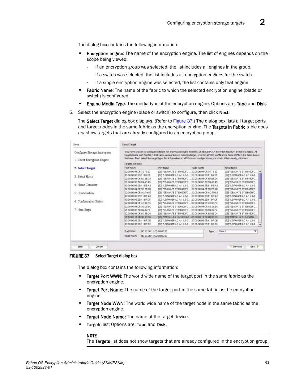 Brocade Fabric OS Encryption Administrator’s Guide Supporting HP Secure Key Manager (SKM) and HP Enterprise Secure Key Manager (ESKM) Environments (Supporting Fabric OS v7.2.0) User Manual | Page 83 / 324