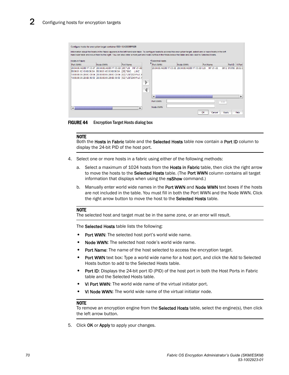 Figure 44 | Brocade Fabric OS Encryption Administrator’s Guide Supporting HP Secure Key Manager (SKM) and HP Enterprise Secure Key Manager (ESKM) Environments (Supporting Fabric OS v7.2.0) User Manual | Page 90 / 324