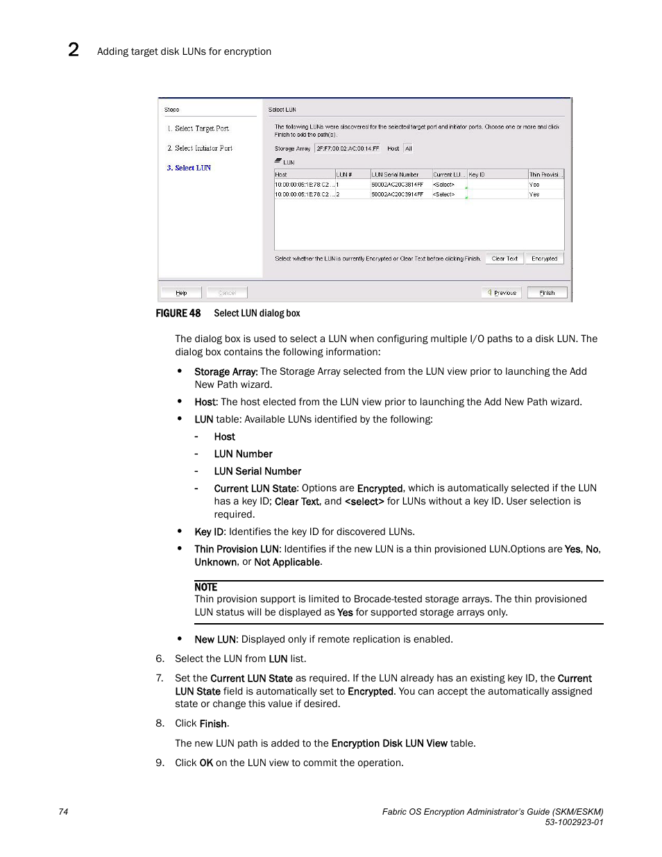 Figure 48 | Brocade Fabric OS Encryption Administrator’s Guide Supporting HP Secure Key Manager (SKM) and HP Enterprise Secure Key Manager (ESKM) Environments (Supporting Fabric OS v7.2.0) User Manual | Page 94 / 324