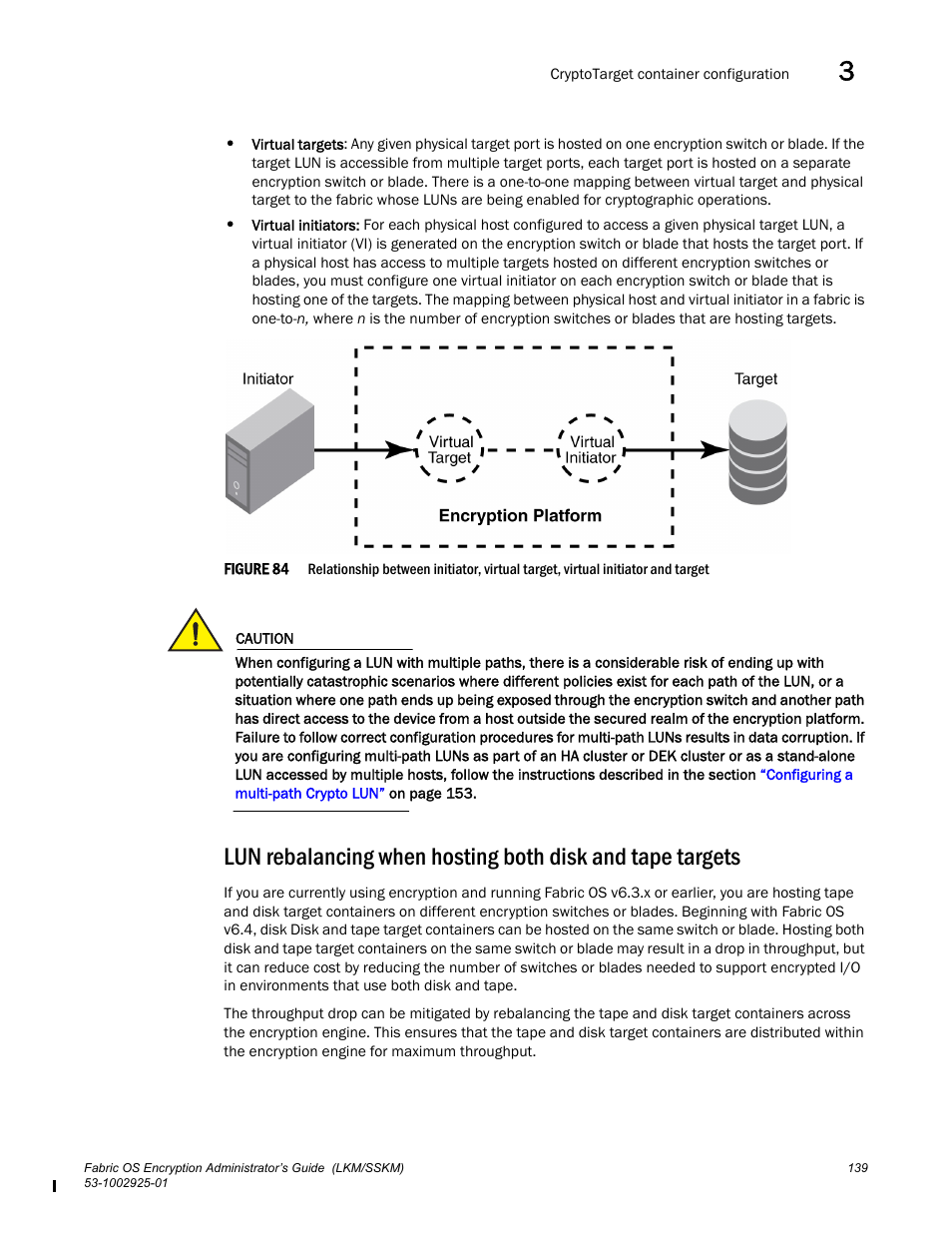 Brocade Fabric OS Encryption Administrator’s Guide Supporting NetApp Lifetime Key Manager (LKM) and KeySecure Storage Secure Key Manager (SSKM) Environments (Supporting Fabric OS v7.2.0) User Manual | Page 157 / 300