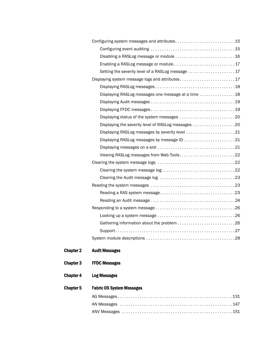 Brocade Fabric OS Message Reference (Supporting Fabric OS v7.3.0) User Manual | Page 8 / 1008