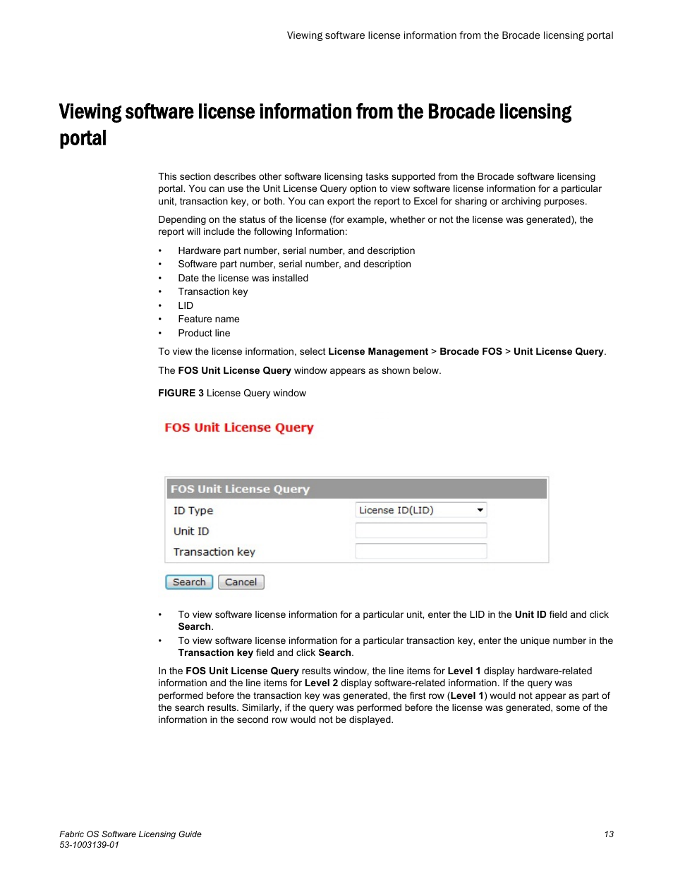 Brocade Fabric OS Software Licensing Guide (Supporting Fabric OS v7.3.0) User Manual | Page 15 / 58