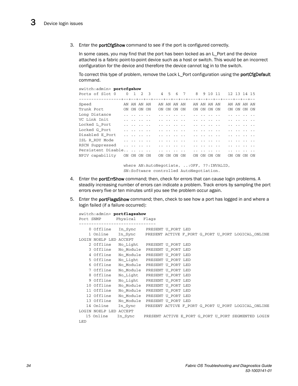 Brocade Fabric OS Troubleshooting and Diagnostics Guide (Supporting Fabric OS v7.3.0) User Manual | Page 50 / 130