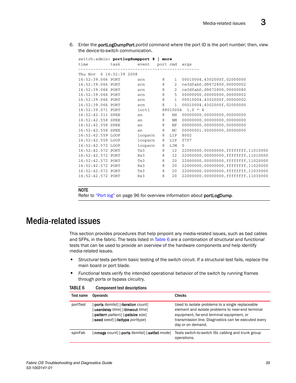Media-related issues | Brocade Fabric OS Troubleshooting and Diagnostics Guide (Supporting Fabric OS v7.3.0) User Manual | Page 51 / 130