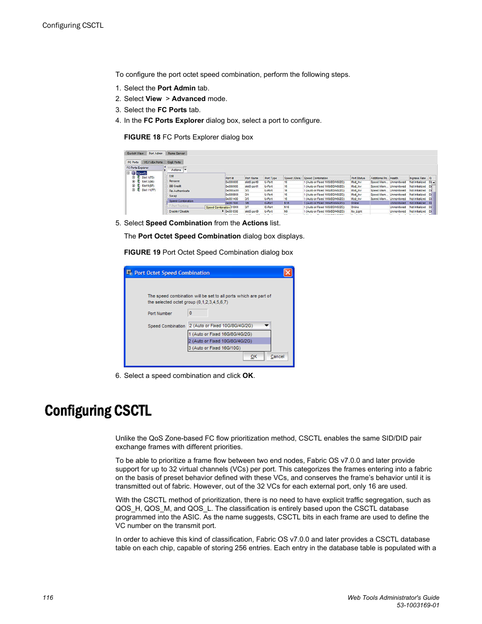 Configuring csctl | Brocade Web Tools Administrators Guide (Supporting Fabric OS v7.3.0) User Manual | Page 116 / 274