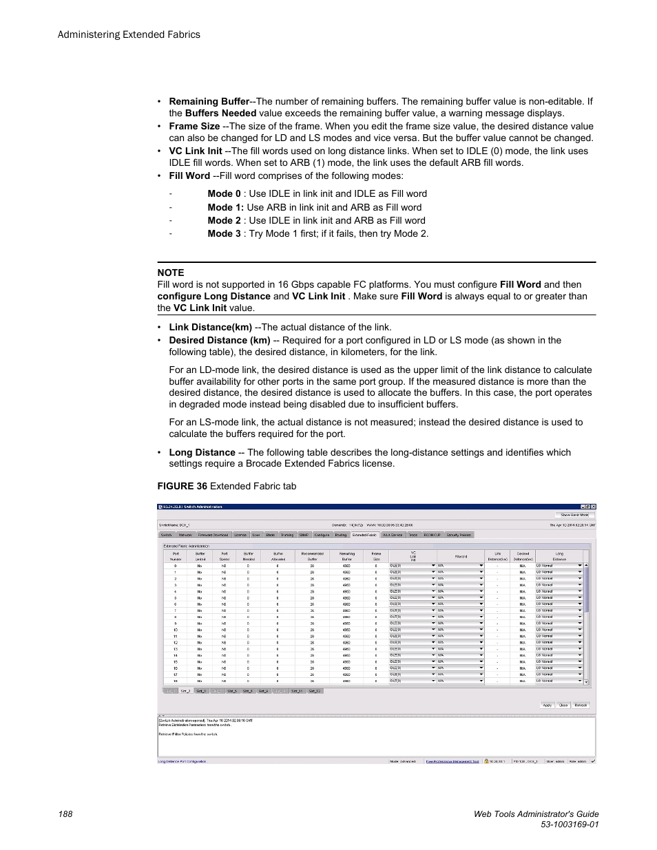 Brocade Web Tools Administrators Guide (Supporting Fabric OS v7.3.0) User Manual | Page 188 / 274