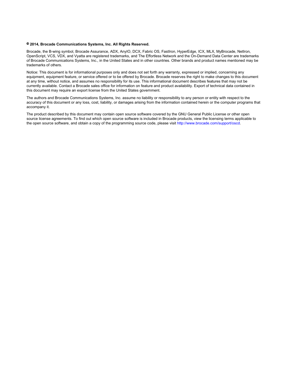 Brocade Web Tools Administrators Guide (Supporting Fabric OS v7.3.0) User Manual | Page 2 / 274