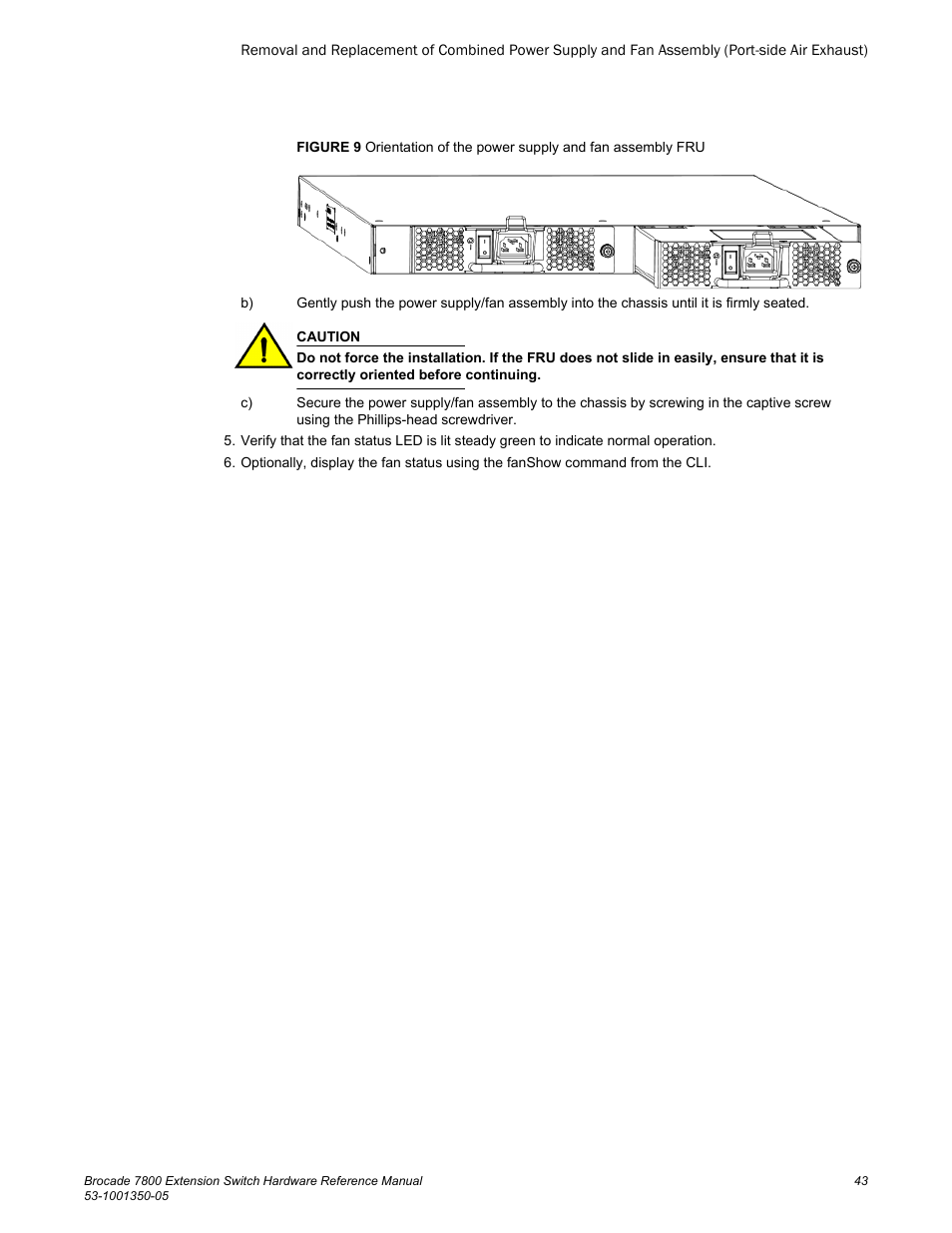 Brocade 7800 Extension Switch Hardware Reference Manual User Manual | Page 43 / 66