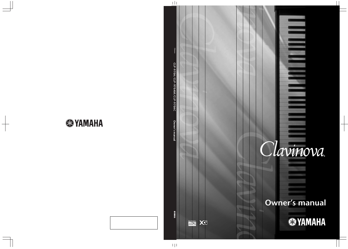 Owner’s manual | Yamaha CLP-970A User Manual | Page 104 / 104