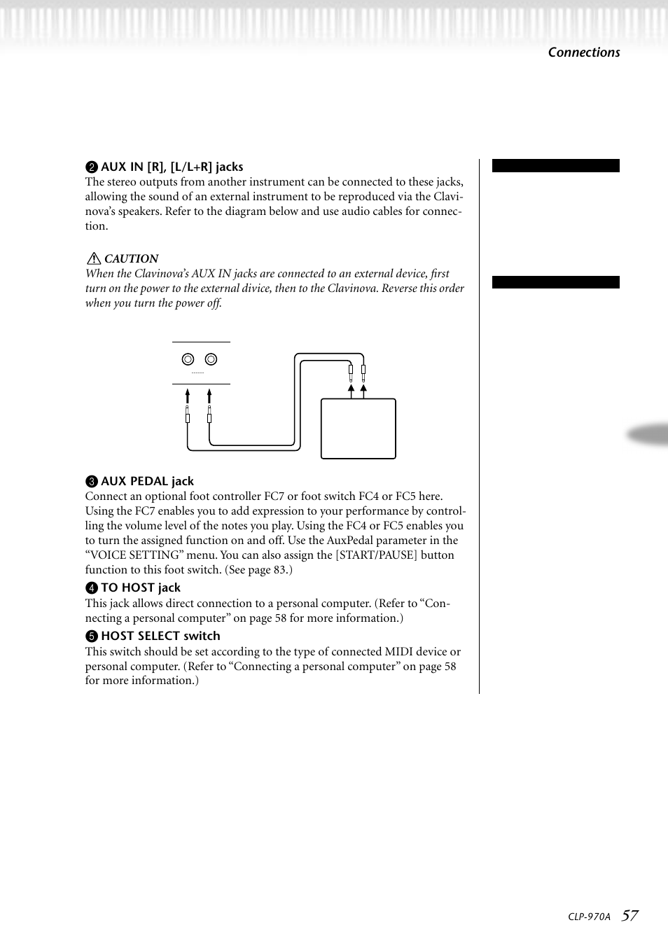 Yamaha CLP-970AM User Manual | Page 57 / 104