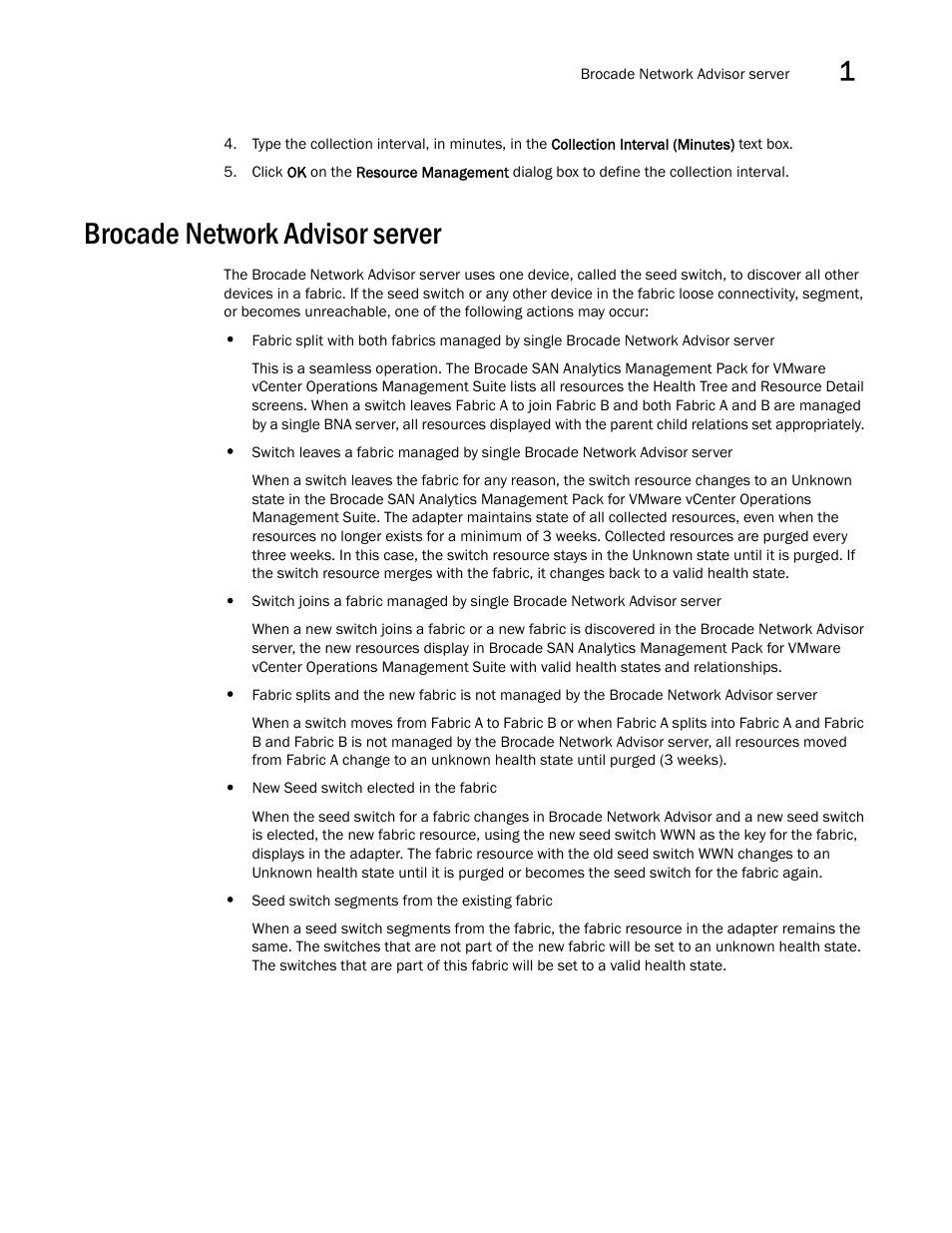 Brocade network advisor server | Brocade SAN Analytics Management Pack for VMware vCenter Operations Management Suite User’s Guide V1.0 User Manual | Page 13 / 30