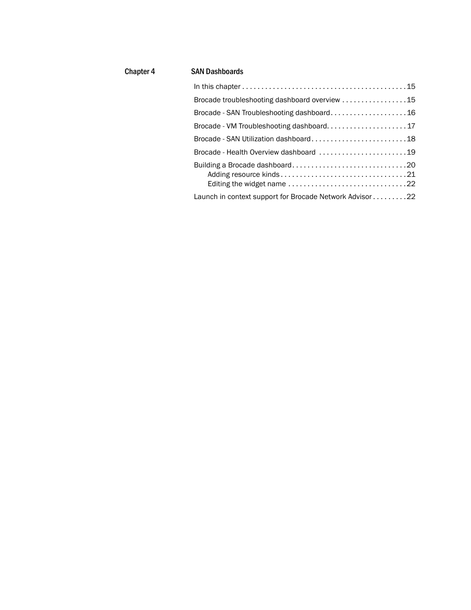Brocade SAN Analytics Management Pack for VMware vCenter Operations Management Suite User’s Guide V1.0 User Manual | Page 4 / 30