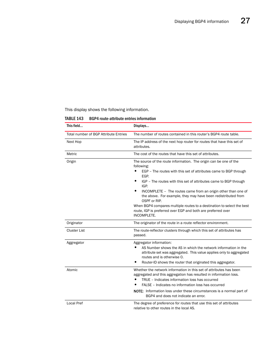 Brocade BigIron RX Series Configuration Guide User Manual | Page 1003 / 1550