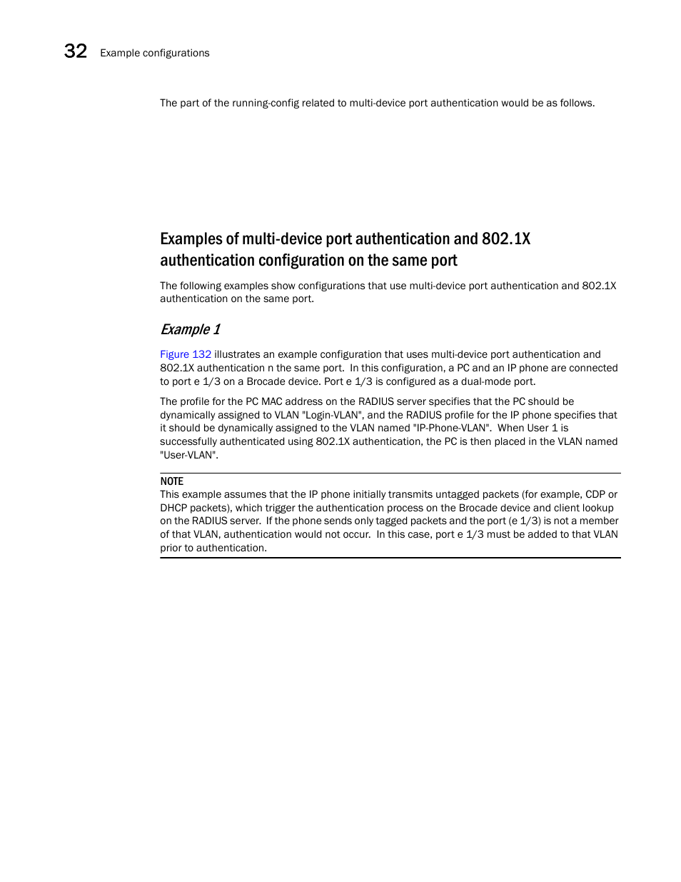 Example 1 | Brocade BigIron RX Series Configuration Guide User Manual | Page 1102 / 1550