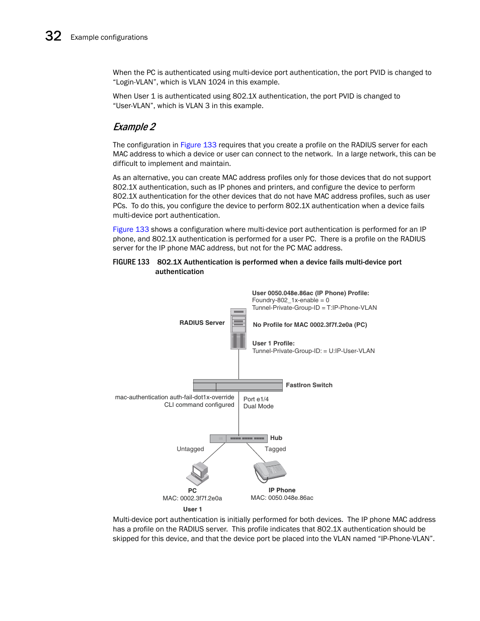 Example 2 | Brocade BigIron RX Series Configuration Guide User Manual | Page 1104 / 1550