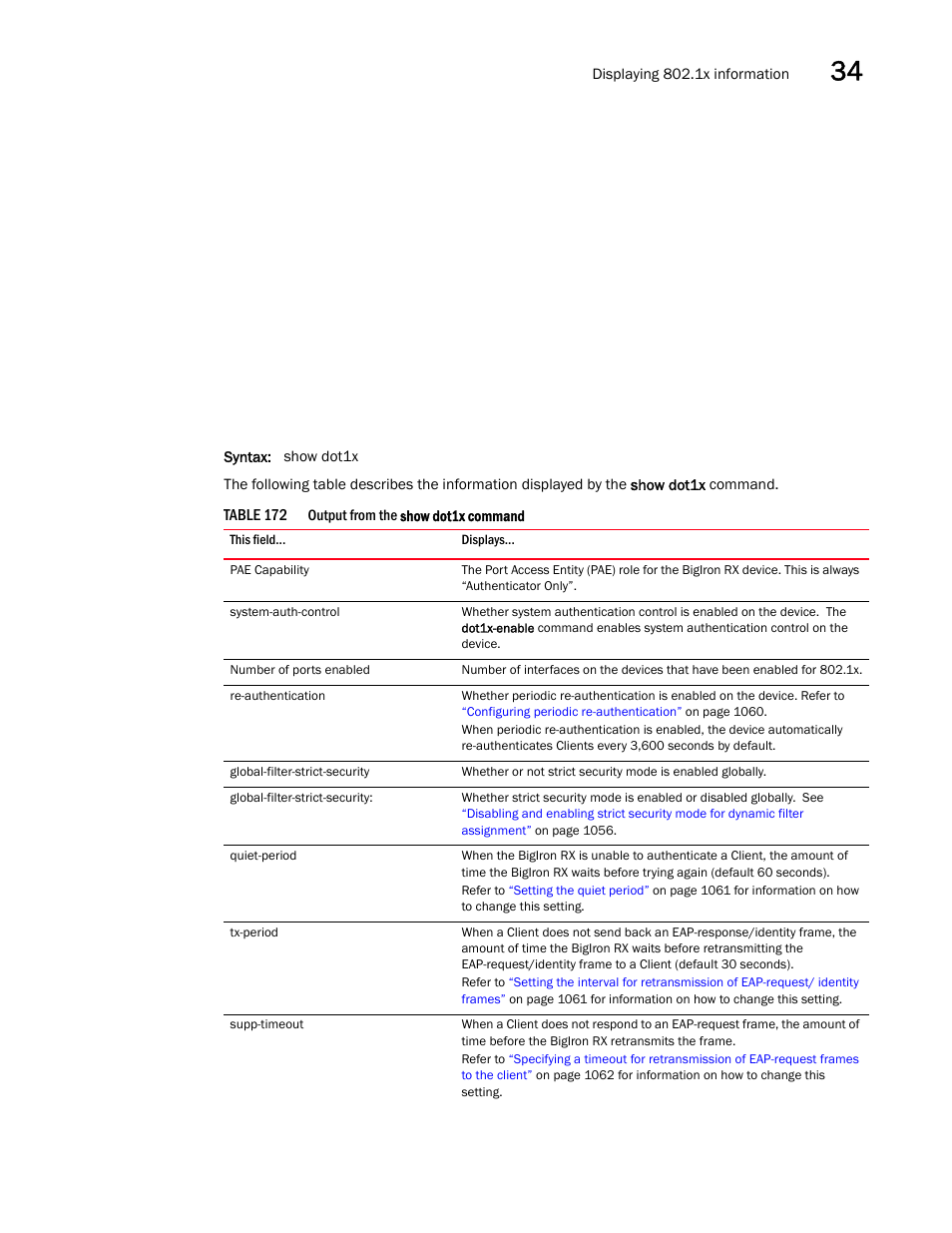 Brocade BigIron RX Series Configuration Guide User Manual | Page 1143 / 1550